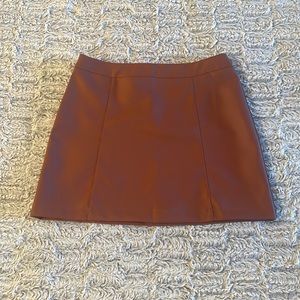 Forever21 Faux Leather Mini Skirt - Women’s L